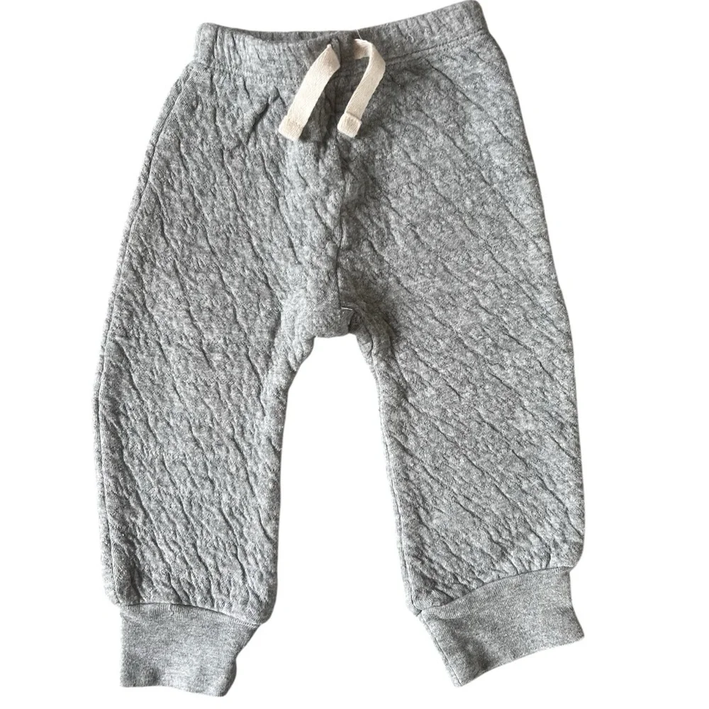 Burt’s Bees Baby Boy Textured Joggers | 0-3M